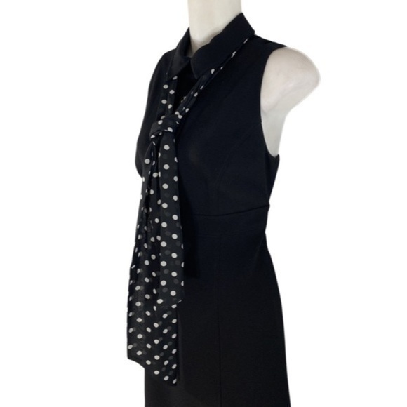 Tahari black sleeveless shirt dress - Picture 6 of 10